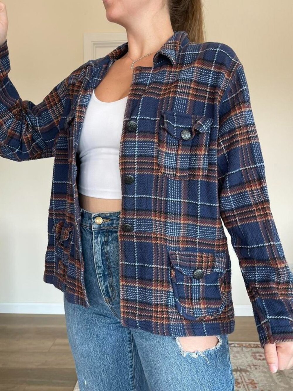 Flannel Shacket by Wrangler